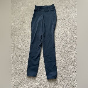 Fager breeches, repaired, size 26, navy, used condition and repaired well